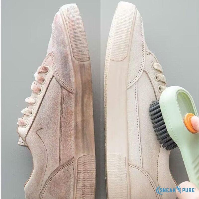 Multifunction Shoe Brush β Liquid Dispenser - SneakPure