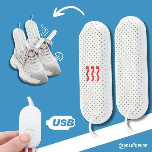 Portable USB Electric Shoe Dryer – Fast & Safe - SneakPure