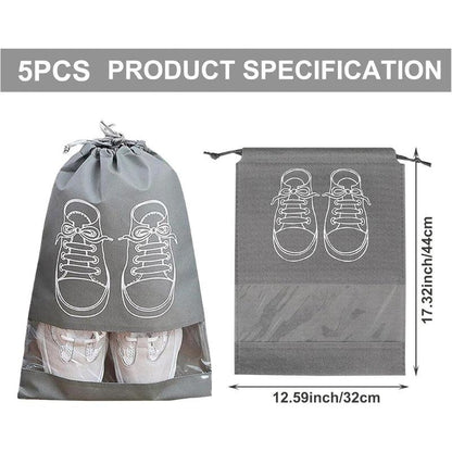 Set of 5 Waterproof Storage Bags - SneakPure