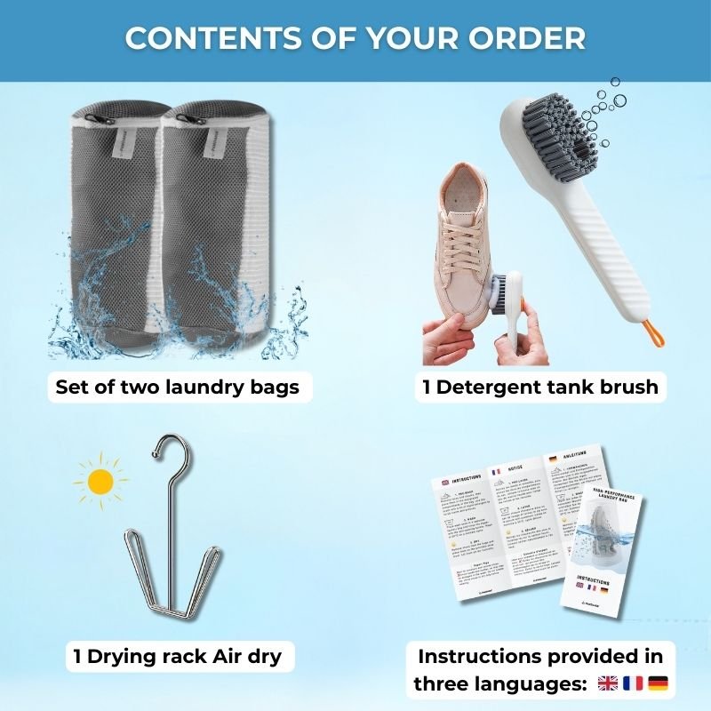 SneakPure | 3 - in - 1 Shoe Washing Pack - SneakPure